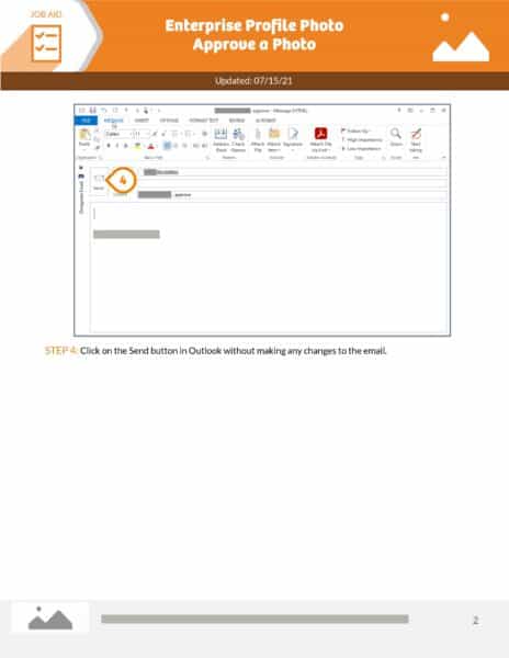 Enterprise Profile Photo - Approve a Photo