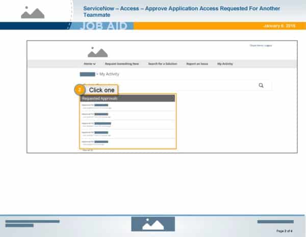 ServiceNow Request Approval Job Aid Page 2